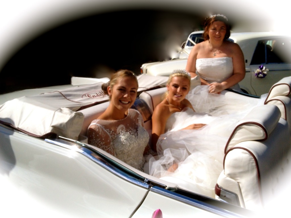 Beautiful brides on a glorious sunny day at Carlton in Lindrick, Worksop.